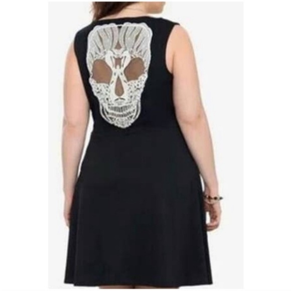 torrid Dresses & Skirts - SOLD Torrid Skull Dress Black